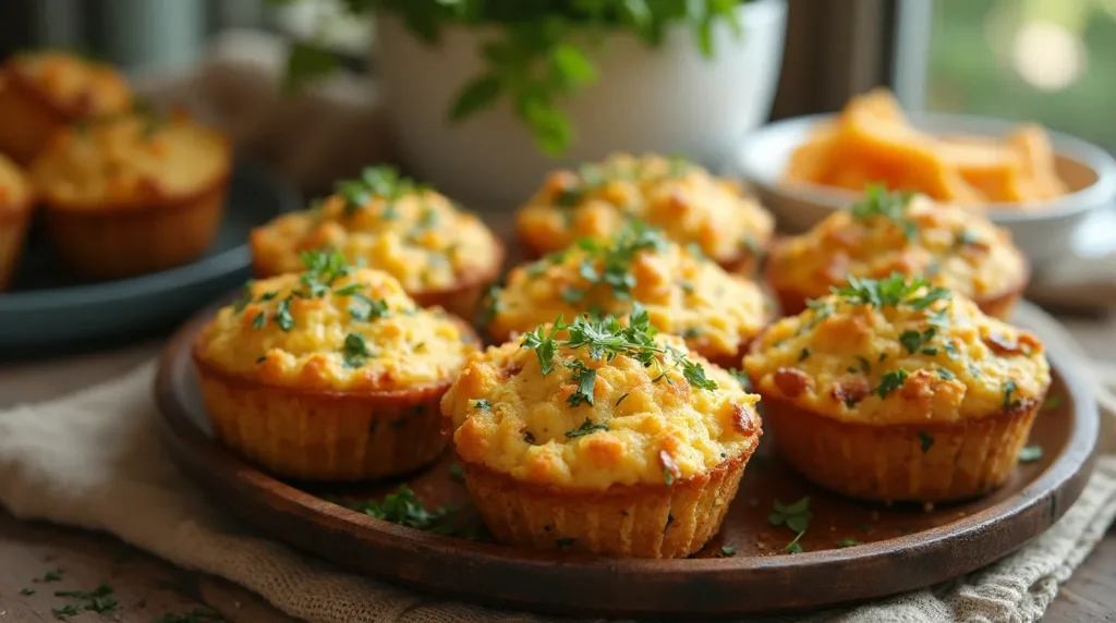 savoury breakfast muffins