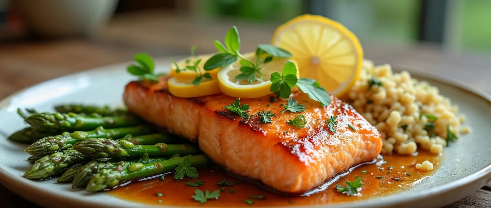 honey garlic salmon recipe