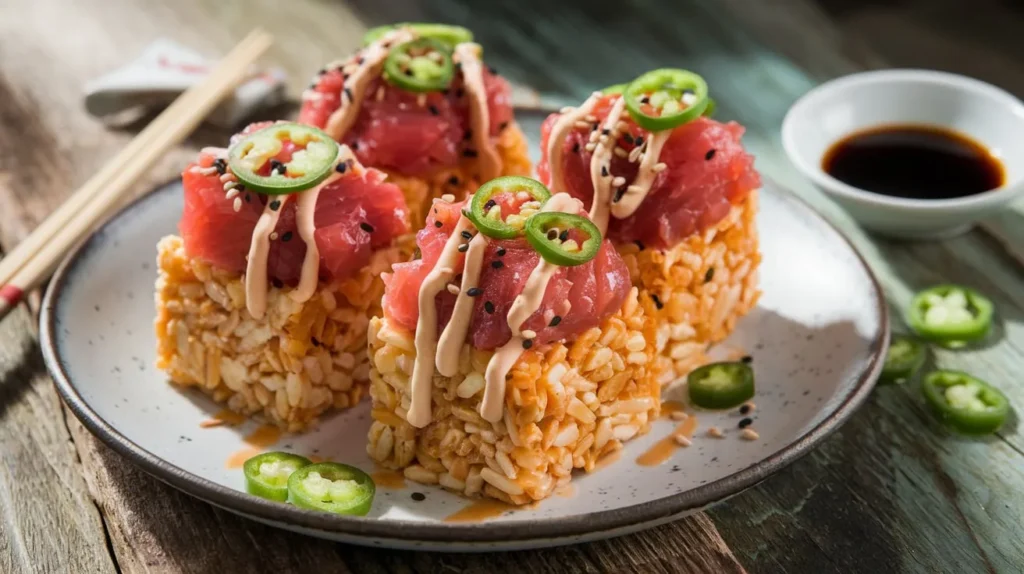 Spicy Tuna Crispy Rice