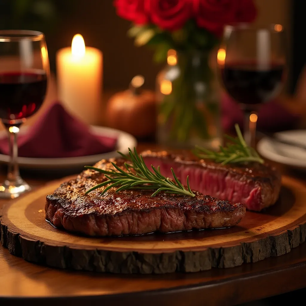 romantic steak dinner recipes