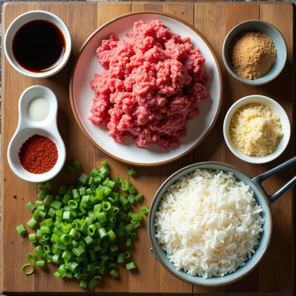 Korean Ground Beef Bowl